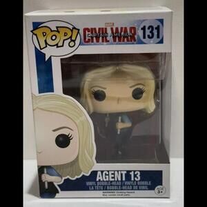 (r3) Funko Pop! Marvel: Captain America Civil War: Agent 13 - #131